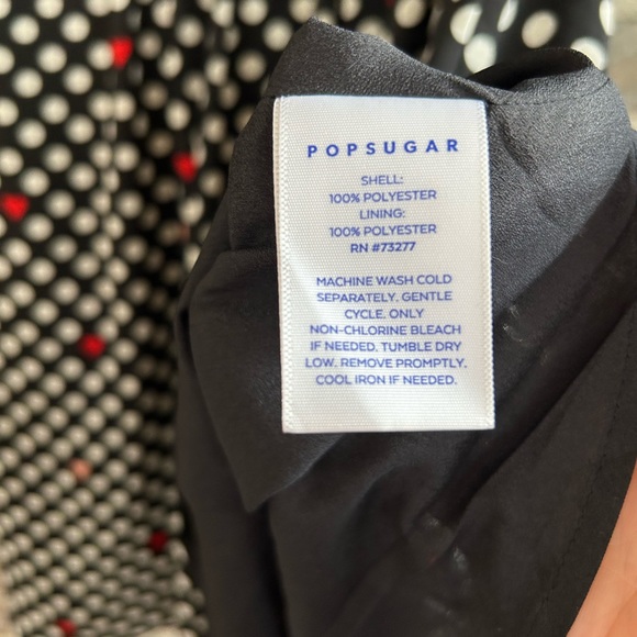 Popsugar , polka dots and hearts dress XS - Picture 6 of 6